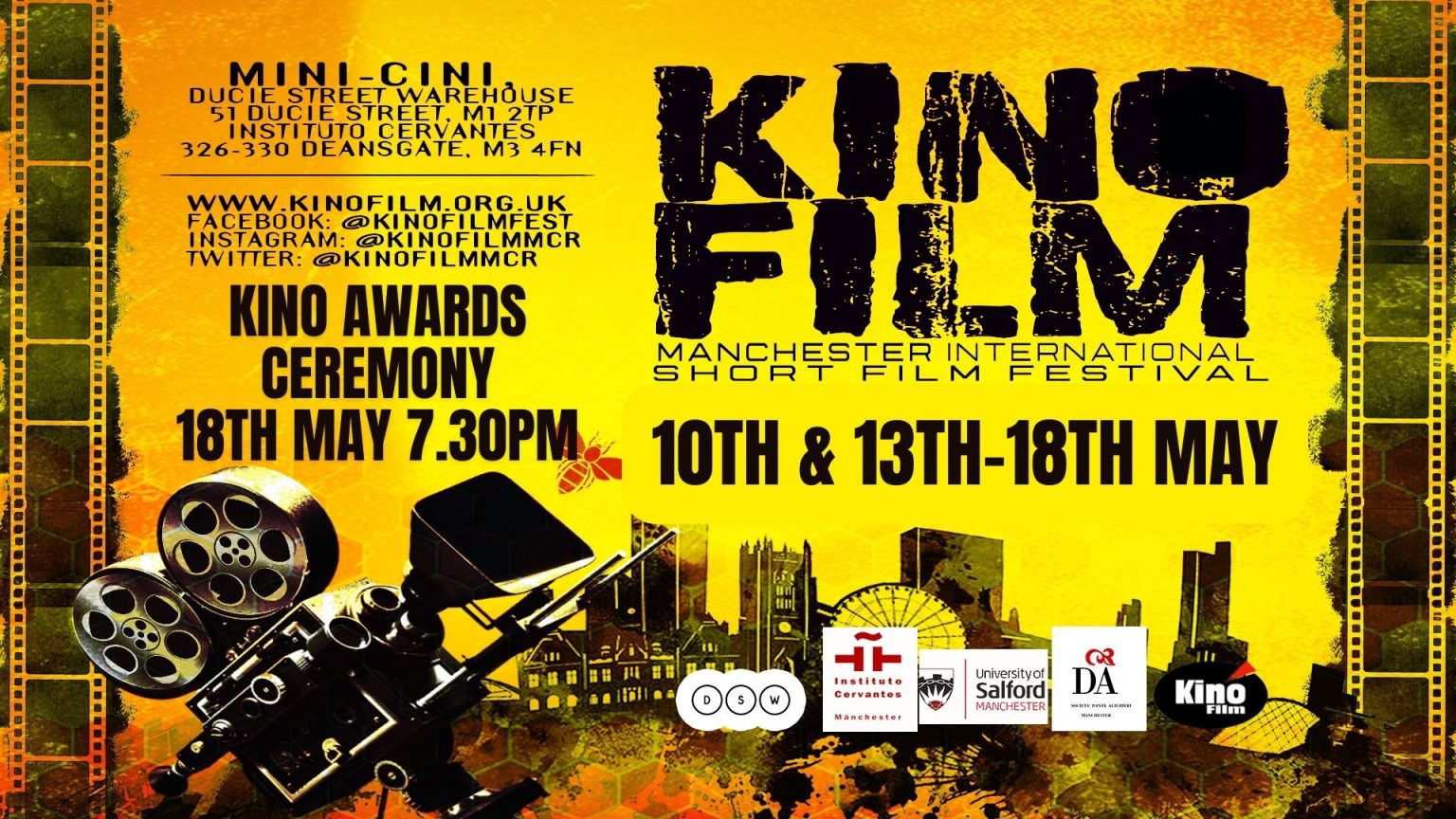 Festival Awards Ceremony 18MAY24 | Kinofilm Manchester Short Film Festival